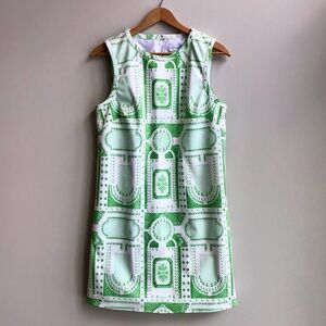 Molly Moorkamp Louise Shift Trianon Floral Dress Lined Classic Garden Party